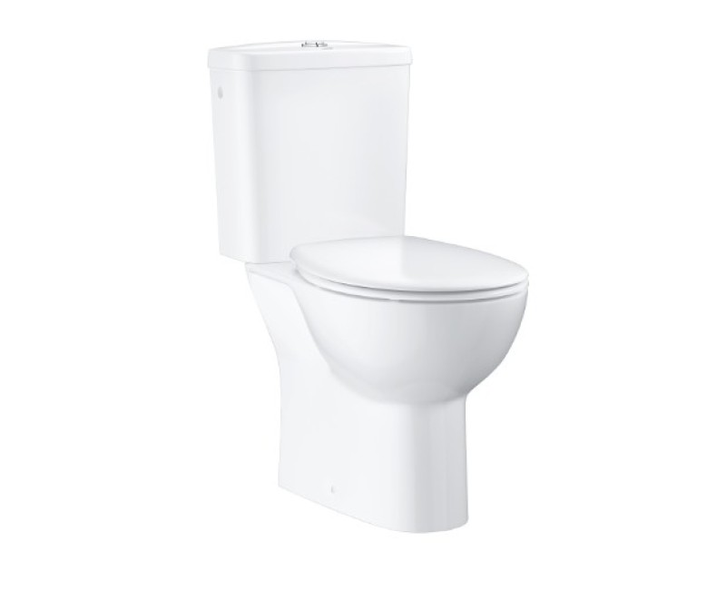 Tualetas Grohe Bau Ceramic su Soft Close + greito atlaisvinimo dangčiu 39347000