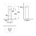 Пьедестал для мойки GROHE Bau Ceramic Белый 39425000
