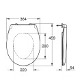 Poda vāks Grohe Bau Ceramic 39492000