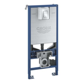 Iebūvējamais rāmis Grohe Rapid SLX ar pogu Skate Cosmopolitan S Hromēta 39603000