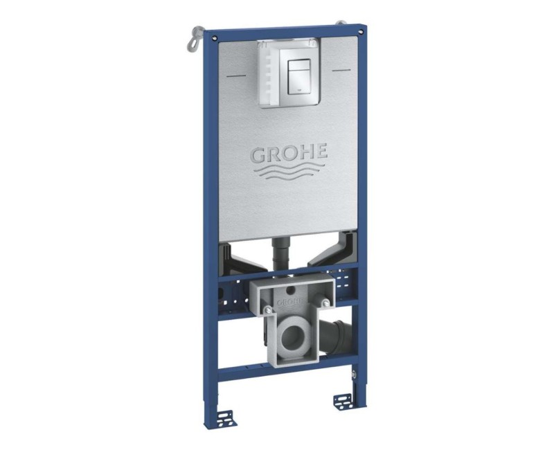 Iebūvējamais rāmis Grohe Rapid SLX ar pogu Skate Cosmopolitan S Hromēta 39603000