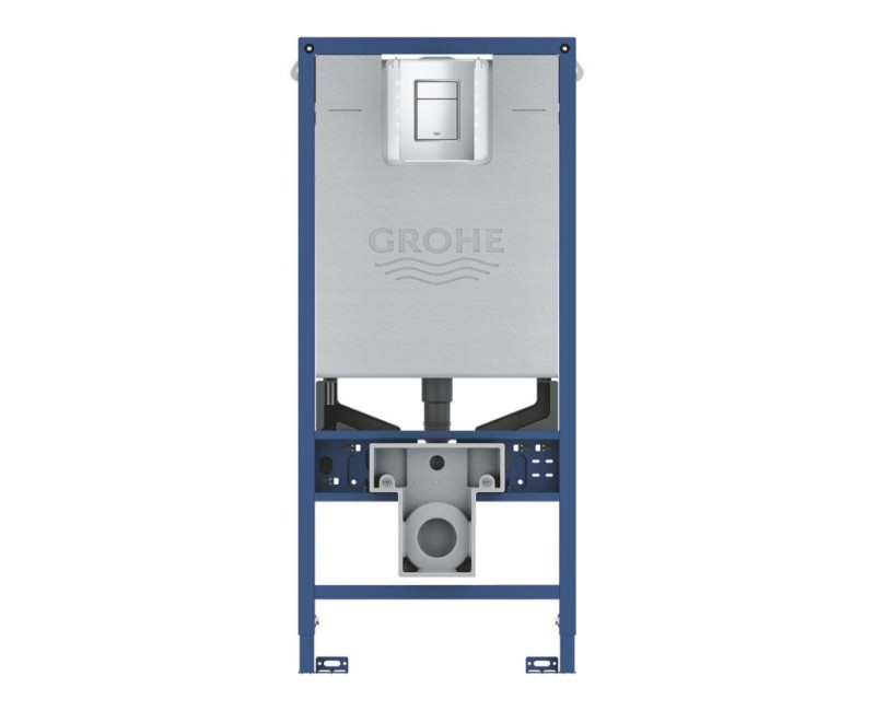 Iebūvējamais rāmis Grohe Rapid SLX ar pogu Skate Cosmopolitan S Hromēta 39603000