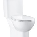 Tualetas Grohe Bau Ceramic Rimless su Soft Close + greito atlaisvinimo dangčiu 39604000