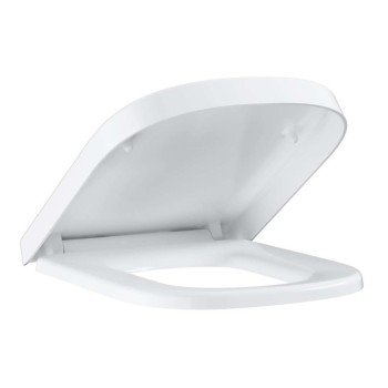 Tualetas GROHE Euro Ceramic Rimfree Triple Vortex su SoftClose dangčiu, Baltas 39839000