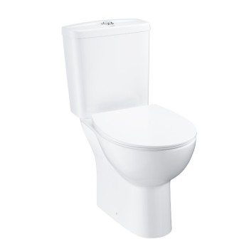 Tualetes pods Grohe Bau Ceramic Rimless ar vāku 39942000