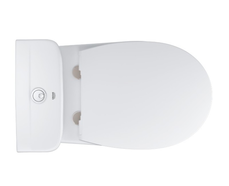 Унитаз Grohe Bau Ceramic Rimless с крышкой 39942000