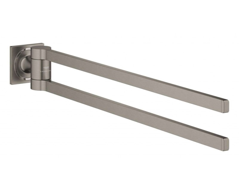 Dvieļu turētājs Grohe Allure dubultais 460 mm grafīts  40342AL1