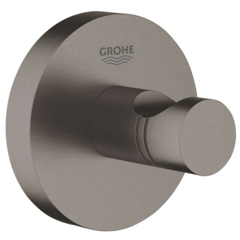 Drēbju pakaramais āķis GROHE Essentials StarLight® apdare, birstēts tumšais grafīts 40364AL1