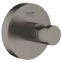 Drēbju pakaramais āķis GROHE Essentials StarLight® apdare, birstēts tumšais grafīts 40364AL1