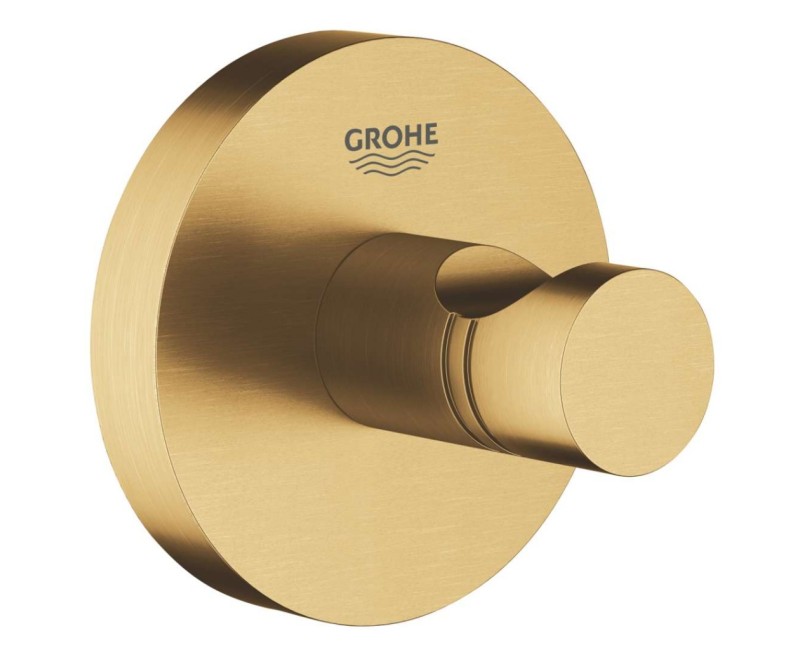 Drēbju pakaramais āķis GROHE Essentials StarLight® apdare, birstēts Cool Sunrise 40364GN1