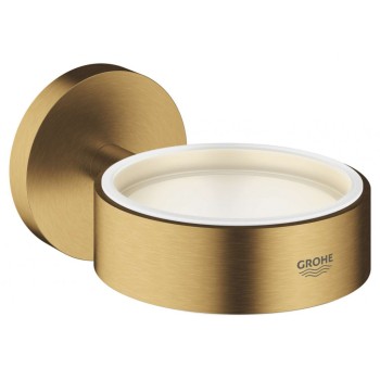 Glāzes turētājs / ziepju trauks GROHE Essentials PVD virsma birstēts Cool Sunrise 40369GN1