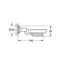 Ziepju taruka turētājs GROHE Essentials Authentic StarLight® apdare, pulēts niķelis 40652EN1