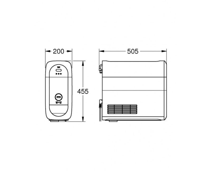 Ūdens dzesētājs Grohe Blue Home  40711001