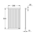 Lašų surinkimo padėklas Grohe 40858SD0
