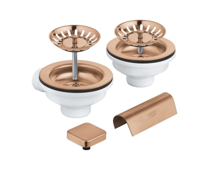 Комплект для слива раковины Grohe, Warm Sunset 40999DL0