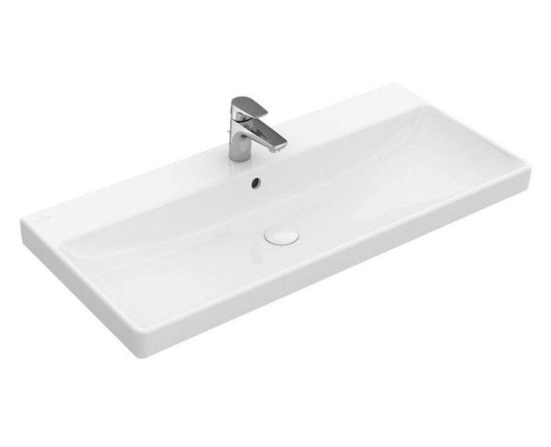 Vannas istabas izlietne Villeroy & Boch Avento  50x42cm ar CeramicPlus apdari, Balta 415680R1