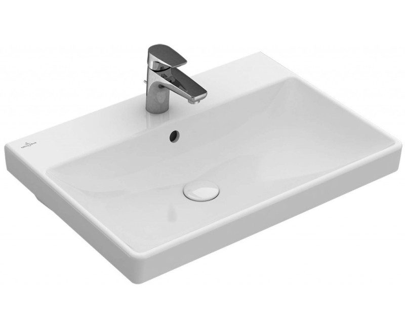 Vannas istabas izlietne Villeroy & Boch Avento 65x47cm ar CeramicPlus apdari, Balta 415865R1