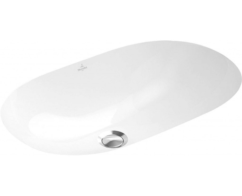 Раковина для ванной Villeroy & Boch O.novo Ceramicplus 60x35 см, встроенная, белая