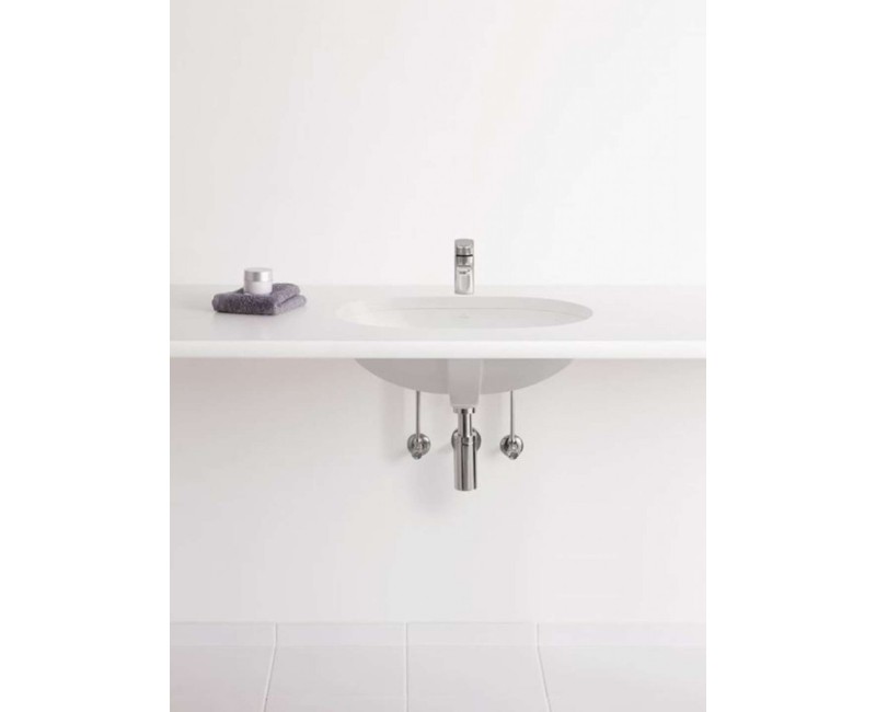 Раковина для ванной Villeroy & Boch O.novo Ceramicplus 60x35 см, встроенная, белая