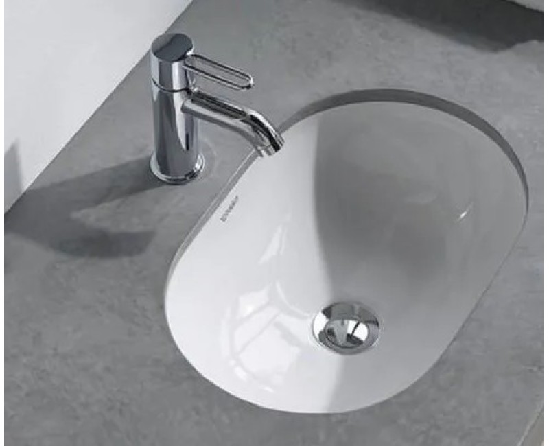 Раковина для ванной Villeroy & Boch O.novo Ceramicplus 60x35 см, встроенная, белая
