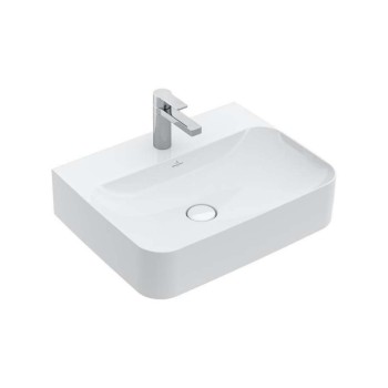 Vannas istabas izlietne Villeroy & Boch Finion 60x47cm, CeramicPlus apdare, Balta 41686CR1