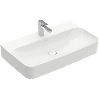 Vannas istabas izlietne Villeroy & Boch Finion 80x47cm, CeramicPlus apdare, Balta 41688CR1
