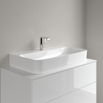 Vannas istabas izlietne Villeroy & Boch Finion 80x47cm, CeramicPlus apdare, Balta 41688CR1