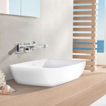 Vannos kambario kriauklė Villeroy & Boch Artis 58x38cm, TitanCeram keramika, Ant paviršiaus, Balta 41725801
