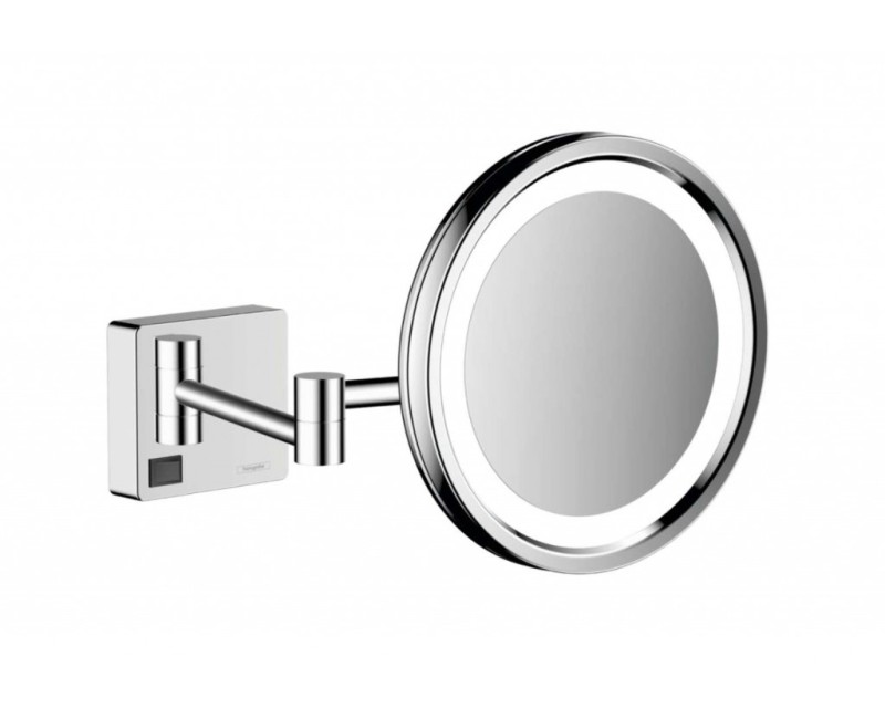 Kosmetinis veidrodis Hansgrohe AddStoris su LED apšvietimu, Chromuotas 41790000