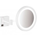 Kosmētikas spogulis Hansgrohe AddStoris ar LED apgaismojumu 70x80cm Balts Matēts 41790700