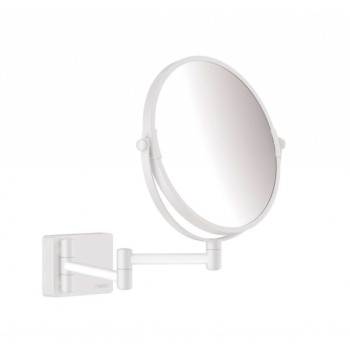 Kosmētikas spogulis Hansgrohe AddStoris, matēti balts 41791700