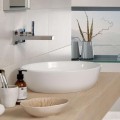 Vannas istabas izlietne Villeroy & Boch Artis CeramicPlus D43cm uz virsmas, Balta