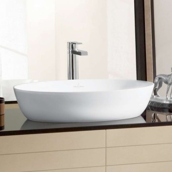 Раковина для ванной Villeroy & Boch Artis 61x41 см, керамика TitanCeram с покрытием CeramicPlus, белый цвет 419861RW