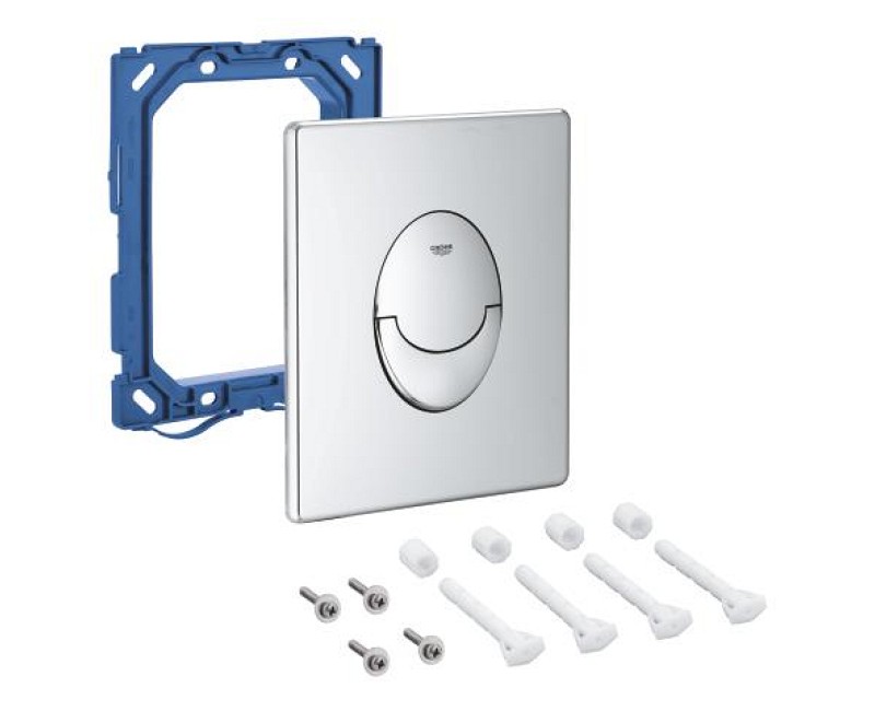 Кнопка для рамы Grohe Skate Air, хром 42304000