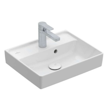 Vannas istabas izlietne Villeroy & Boch Collaro 50x40cm, TitanCeram keramika, Balta 43345001