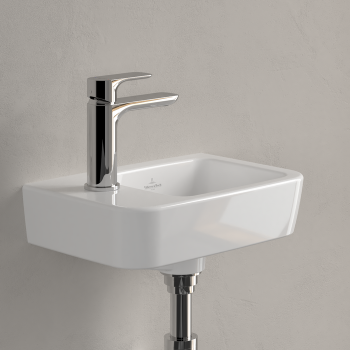 Vannas istabas izlietne Villeroy & Boch O.novo Compact 36x25cm, CeramicPlus apdare, Balta 434237R1