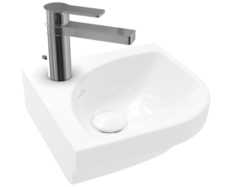 Раковина для ванной Villeroy & Boch Subway 3.0 32x32, угловая, белая 43714601