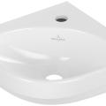 Раковина для ванной Villeroy & Boch Subway 3.0 32x32, угловая, белая 43714601
