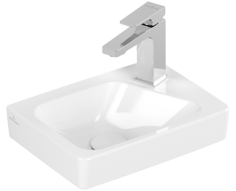 Раковина для ванной Villeroy & Boch Architectura 36x27 см, правая сторона, белая 43863601