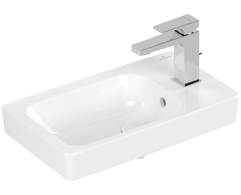 Vannos kambario kriauklė Villeroy & Boch Architectura 48x28cm, Dešinė, Balta 43864801
