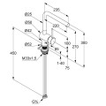 Virtuves maisītājs Kludi-L STEEL Stainless Steel Brushed 45803F877