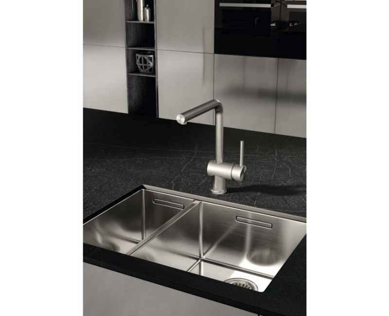 Virtuves maisītājs Kludi-L STEEL Stainless Steel Brushed 45803F877