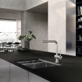 Virtuves maisītājs Kludi-L STEEL Stainless Steel Brushed 45803F877