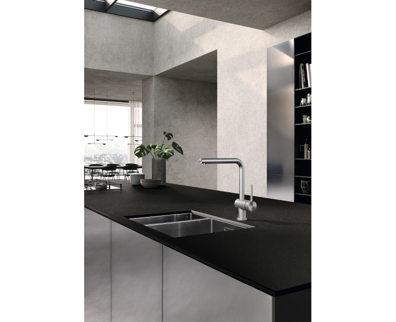 Virtuves maisītājs Kludi-L STEEL Stainless Steel Brushed 45803F877