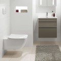 Pakabinamas tualetas Villeroy & Boch Venticello CeramicPlus DirectFlush Rimfree, AquaReduct plovimas, Be dangčio, Baltas 4611R0R1