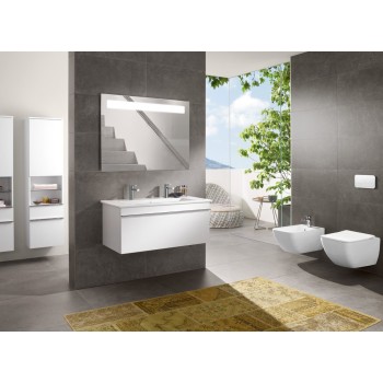 Pakabinamas tualetas Villeroy & Boch Venticello Rimless su dangčiu 4611RSR1