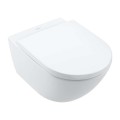 Подвесной унитаз Villeroy & Boch Subway 3.0 TwistFlush, AntiBac, CeramicPlus Rimless, (Без крышки) белый