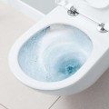 Подвесной унитаз Villeroy & Boch Subway 3.0 TwistFlush, AntiBac, CeramicPlus Rimless, (Без крышки) белый