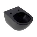 Piekaramais pods Villeroy & Boch Antao CeramicPlus, TitanGlaze, TwistFlush Rimfree Melns 4674T0R7