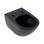Piekaramais pods Villeroy & Boch Antao CeramicPlus, TitanGlaze, TwistFlush Rimfree Melns 4674T0R7